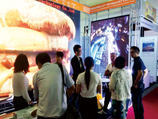 马来西亚国际广告及LED展mile米乐集团展会现场