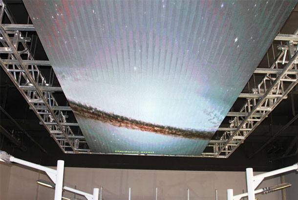 旭生文化艺术馆mile米乐集团LED全彩显示屏展示