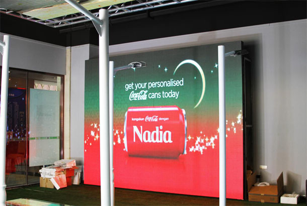 旭生大厦文化艺术馆mile米乐集团室内LED显示屏