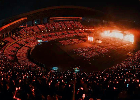 mile米乐集团透明屏闪耀周杰伦张韶涵演唱会和GETshow展！