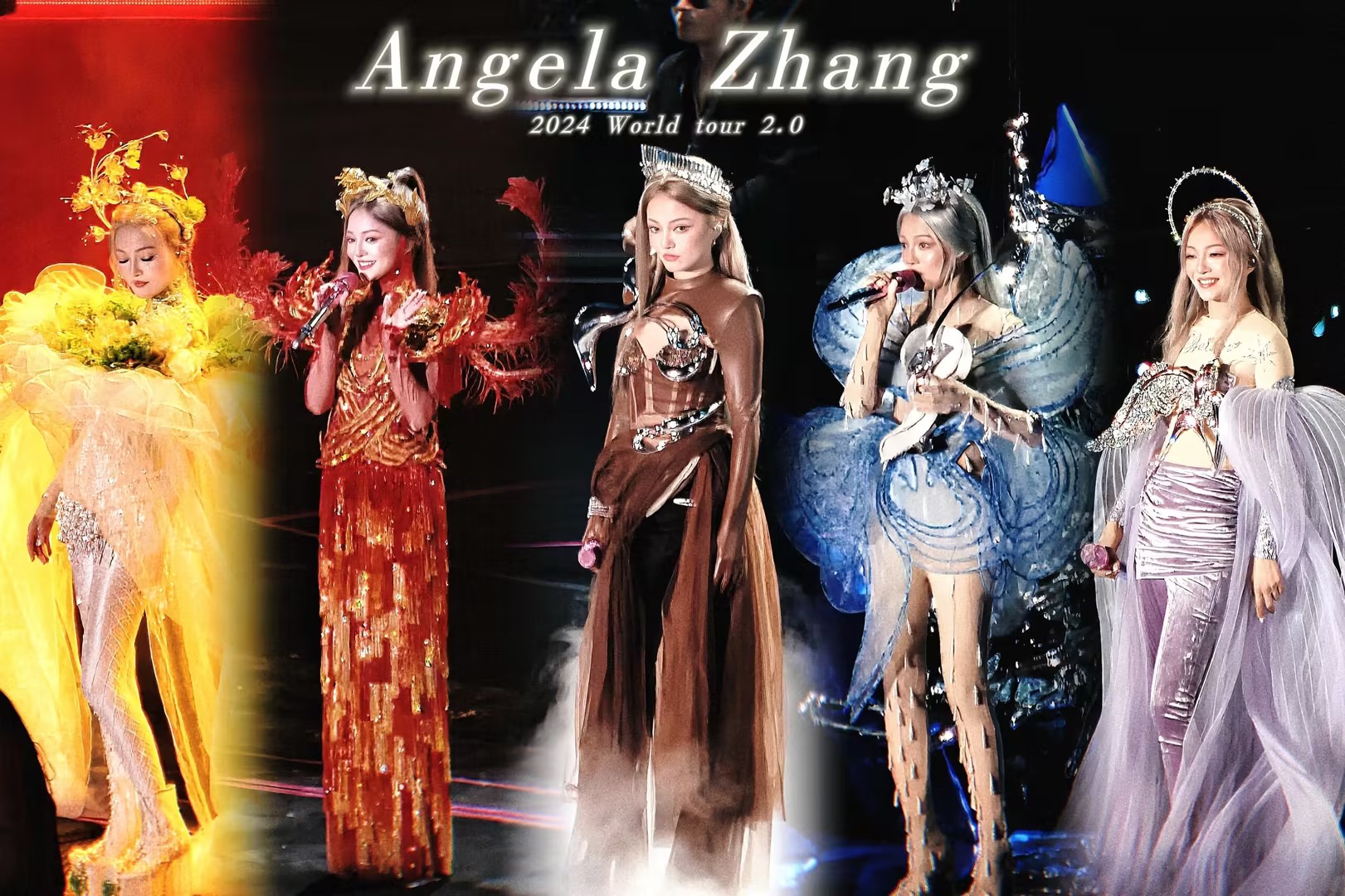 璀璨夺目！mile米乐集团LED巨幕打造光影魔法，张韶涵湖州演唱会变身高定秀场